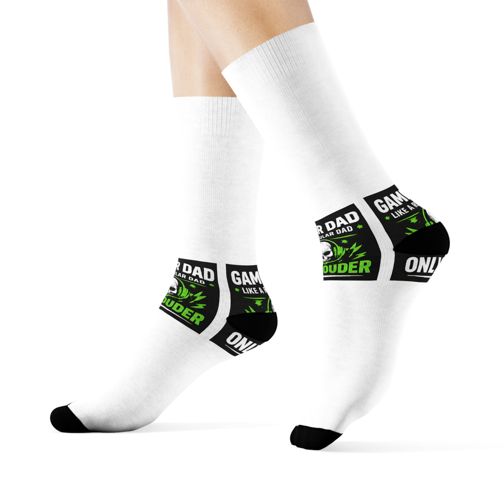 Gamer Dad Crew Socks