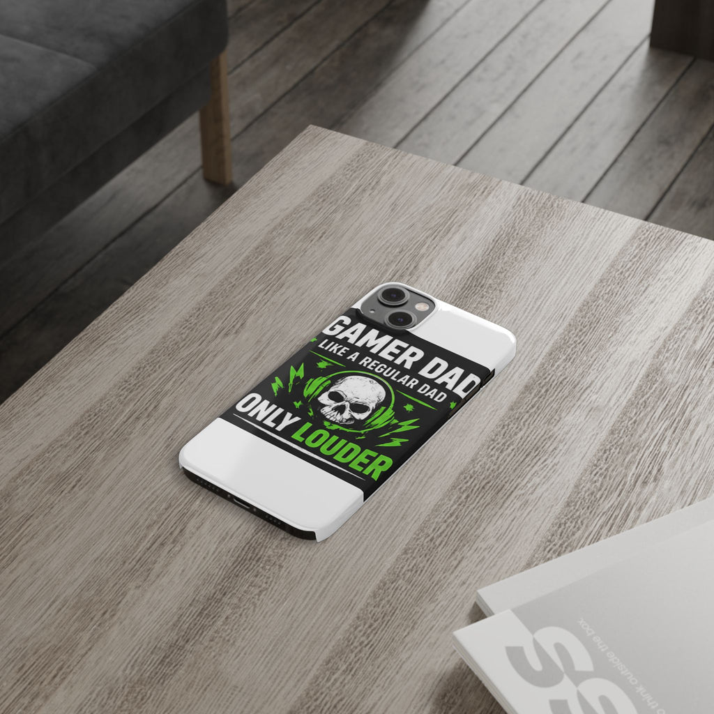 Gamer Dad Slim Phone Case