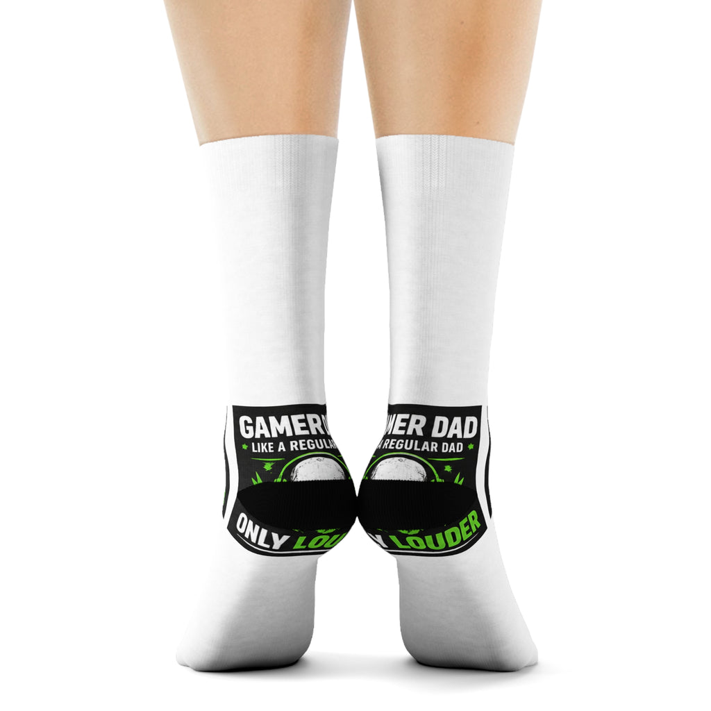 Gamer Dad Crew Socks