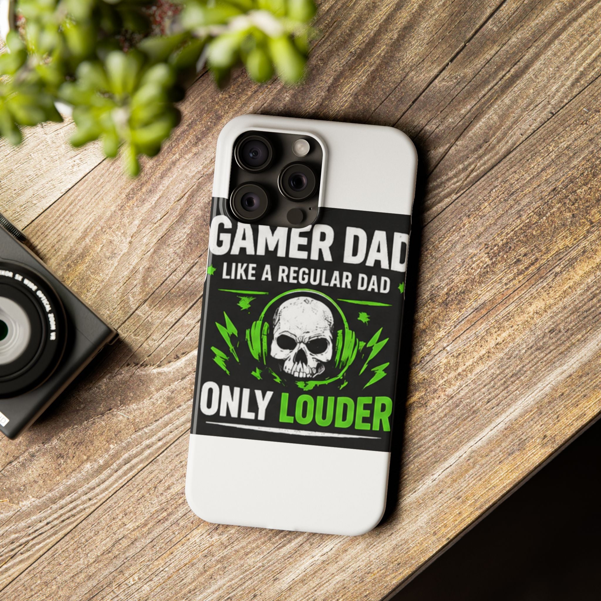 Gamer Dad Slim Phone Case