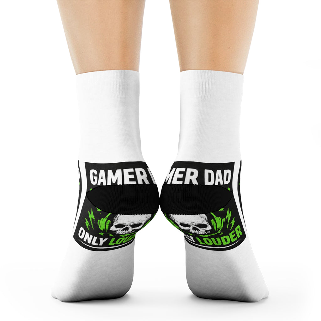 Gamer Dad Crew Socks