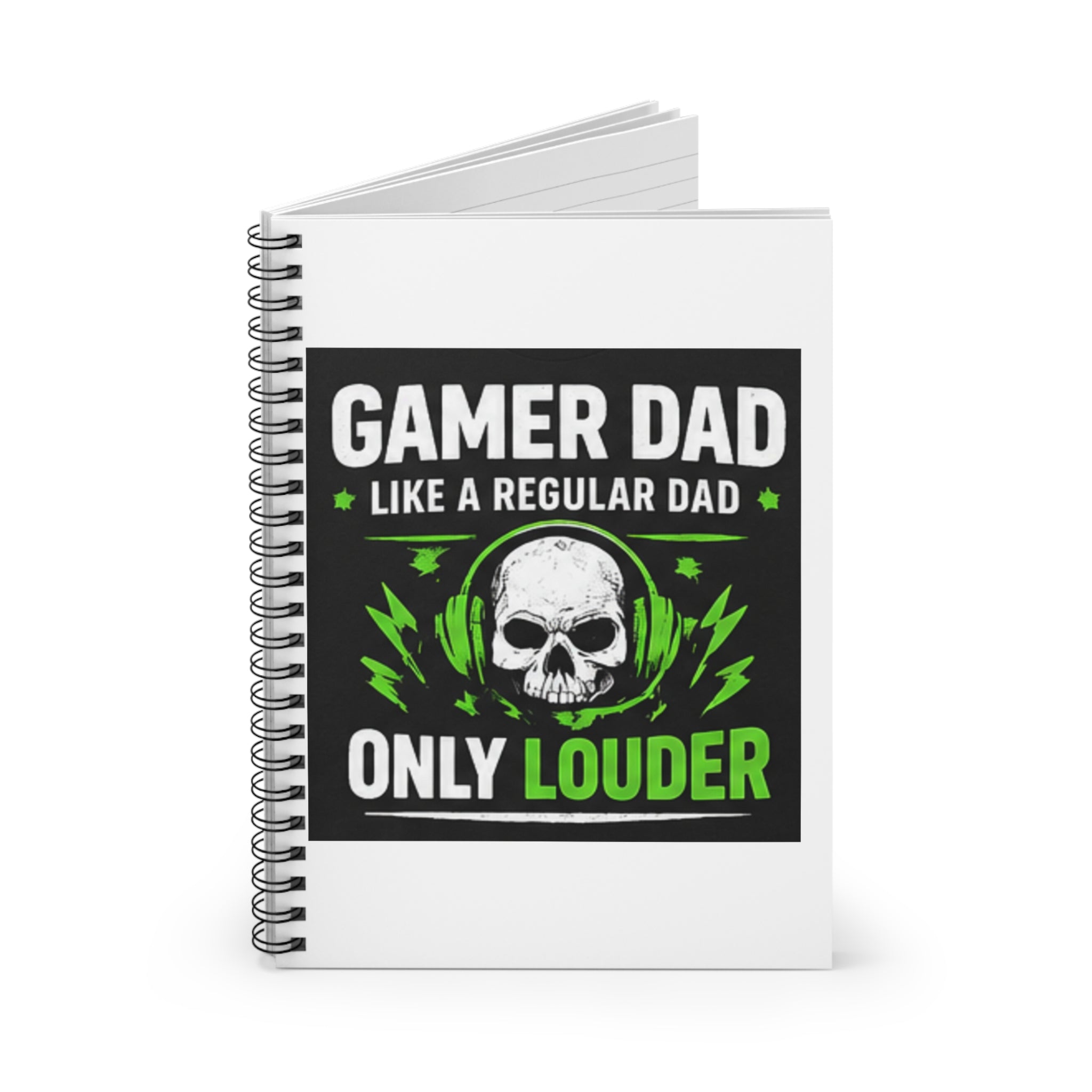 Gamer Dad Patch Notes Notebook