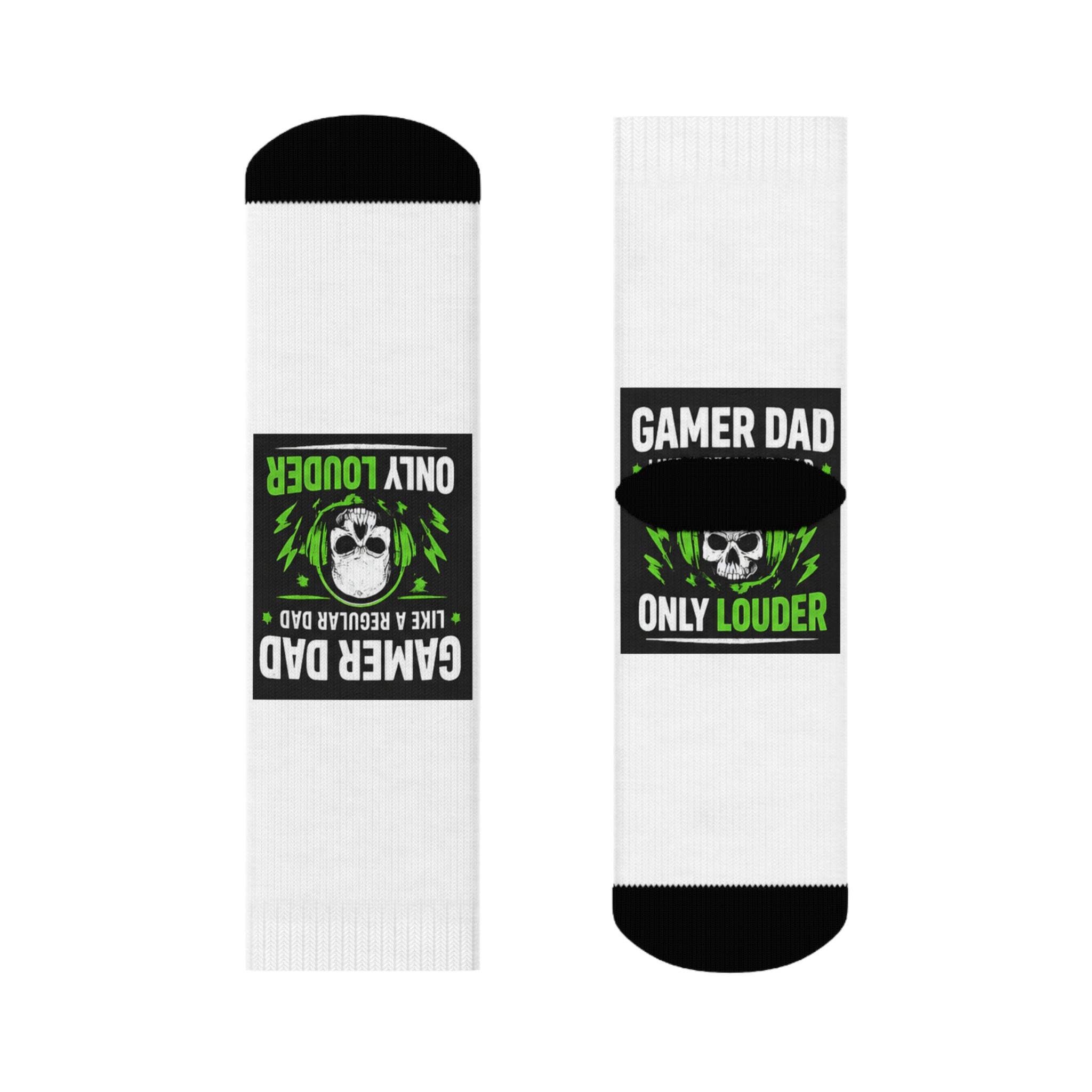 Gamer Dad Crew Socks