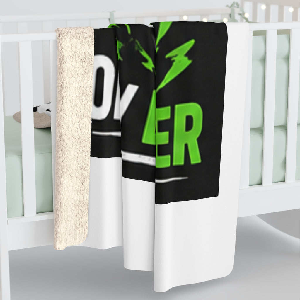 Gamer Dad Sherpa Throw Blanket