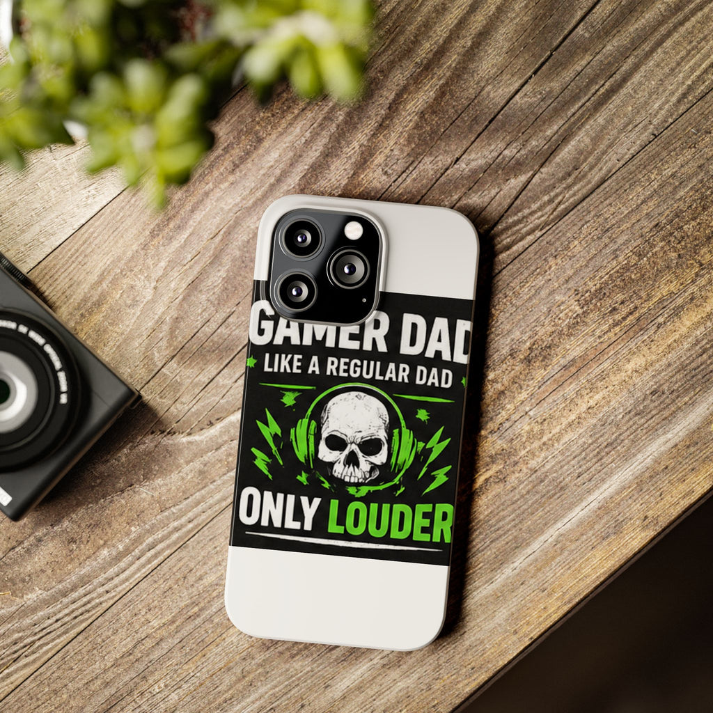 Gamer Dad Slim Phone Case