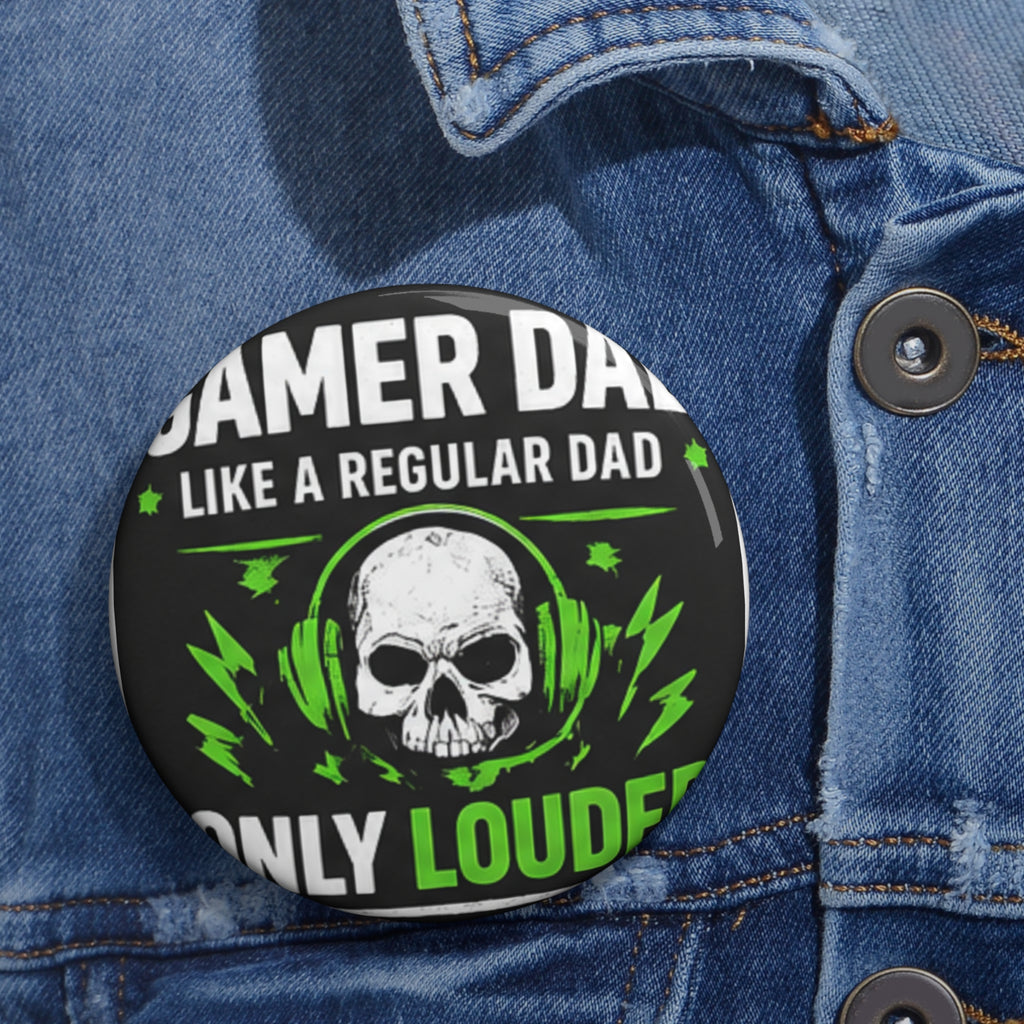 Gamer Dad Pin Set