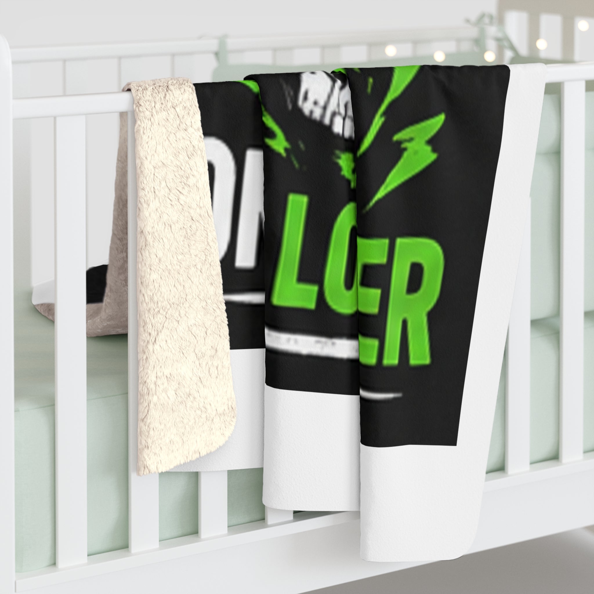 Gamer Dad Sherpa Throw Blanket