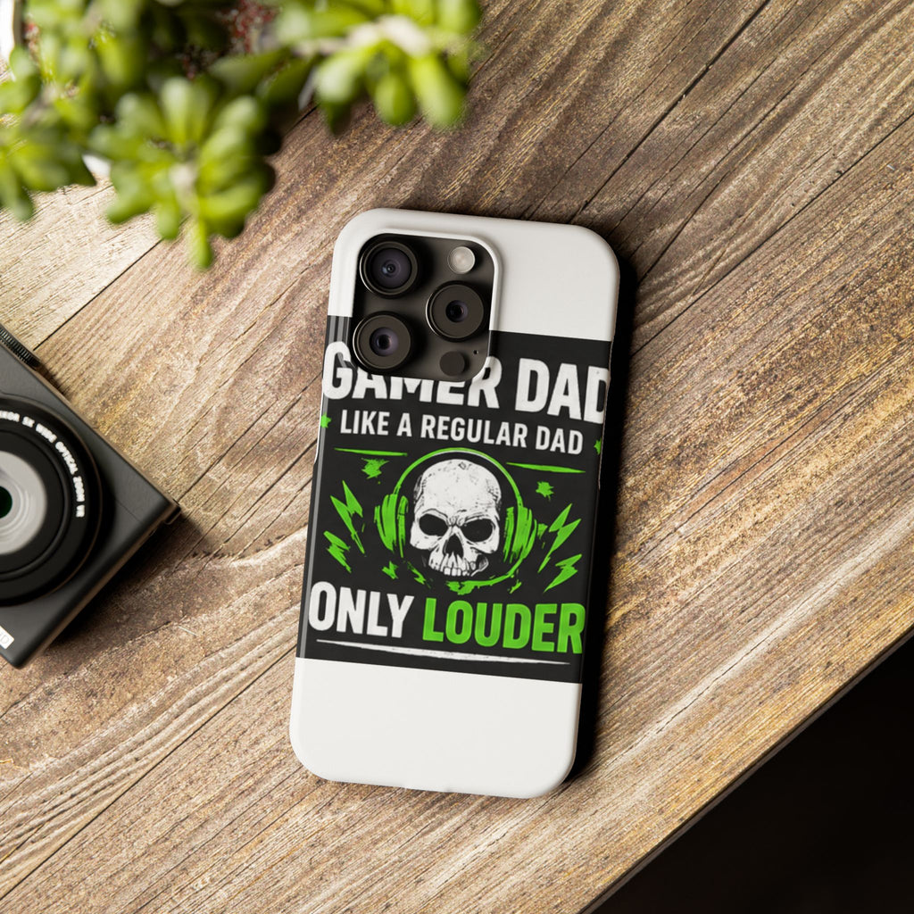Gamer Dad Slim Phone Case