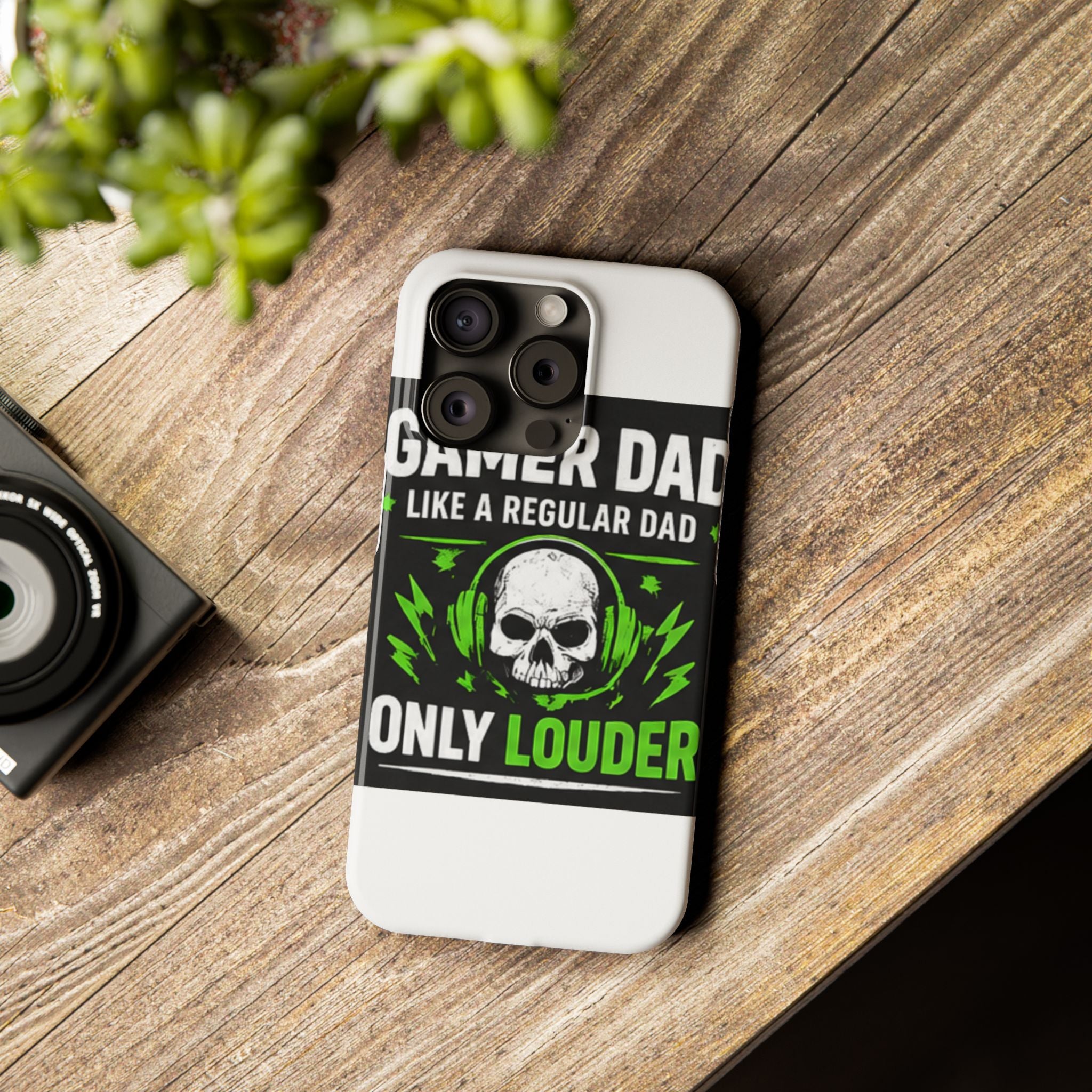 Gamer Dad Slim Phone Case