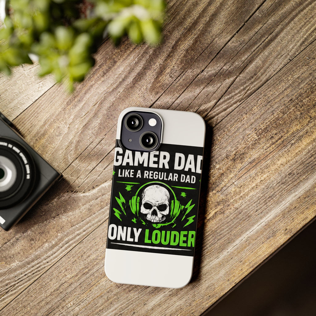 Gamer Dad Slim Phone Case