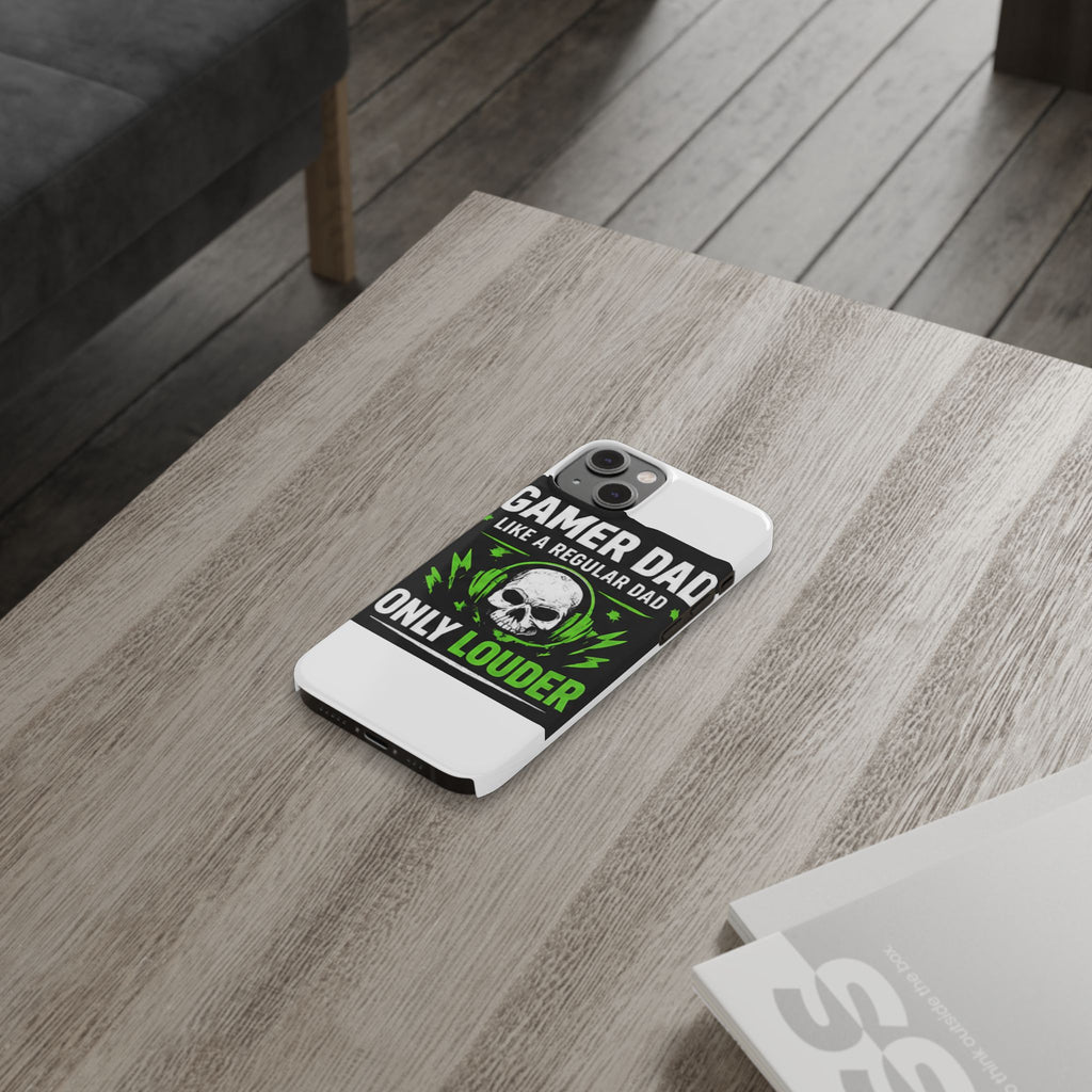 Gamer Dad Slim Phone Case