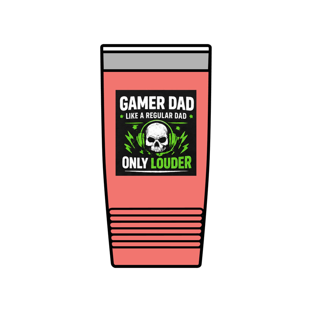 Gamer Dad Tumbler — Dad by Day, Gamer by Night