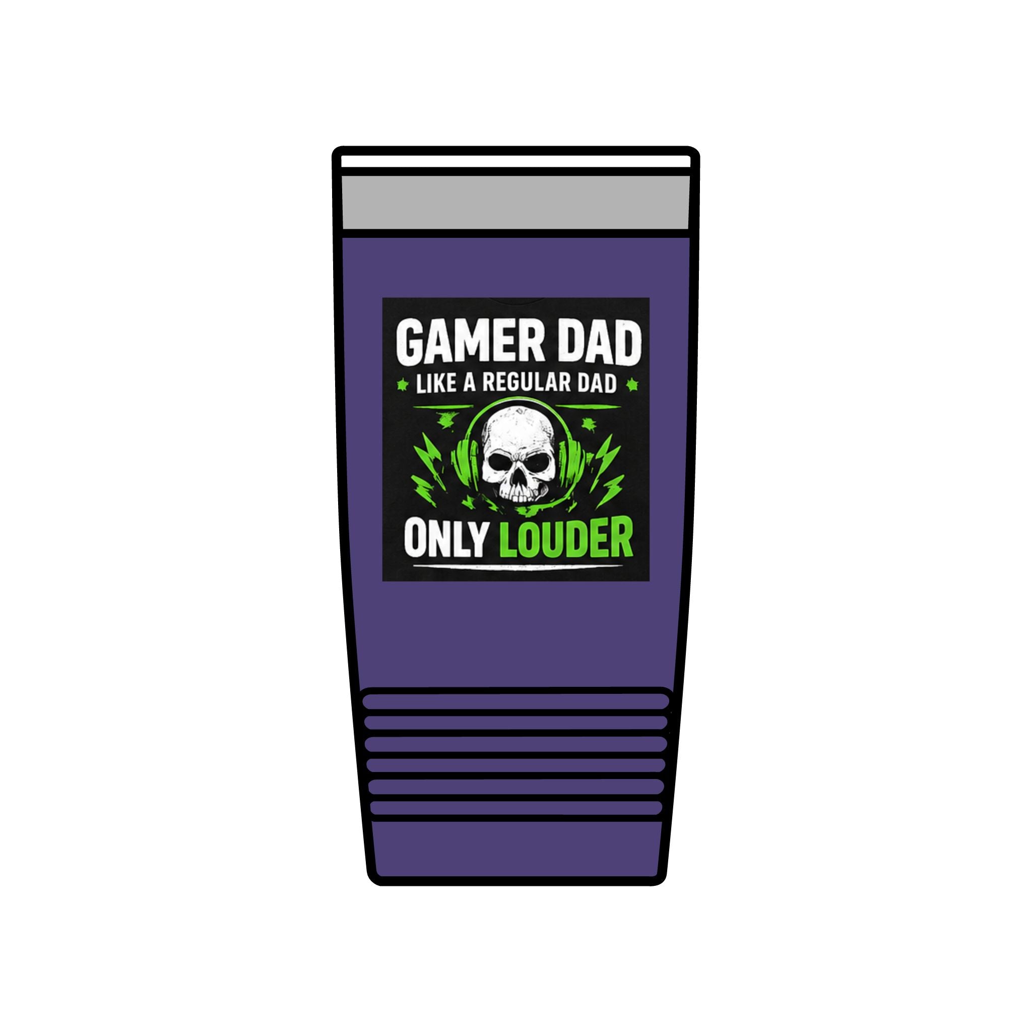 Gamer Dad Tumbler — Dad by Day, Gamer by Night