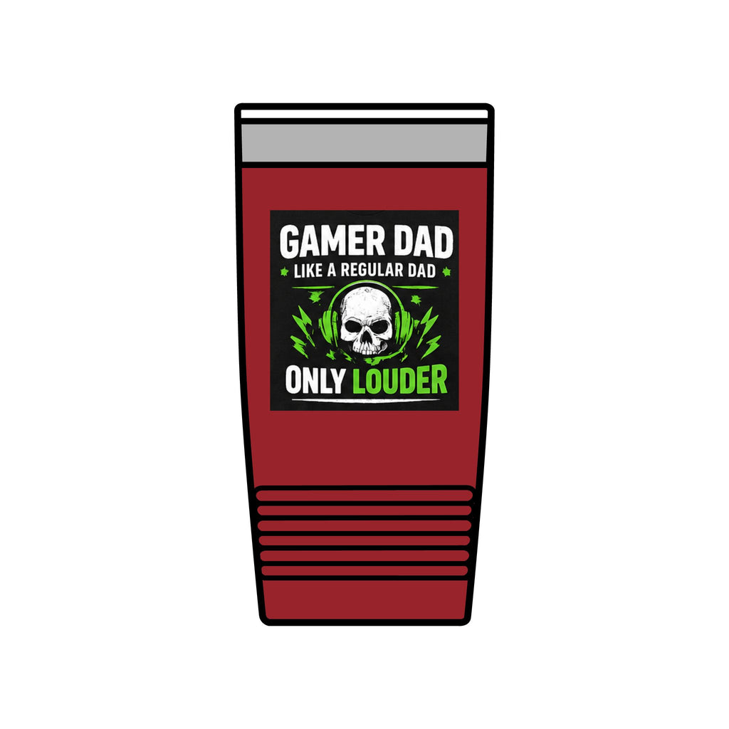 Gamer Dad Tumbler — Dad by Day, Gamer by Night