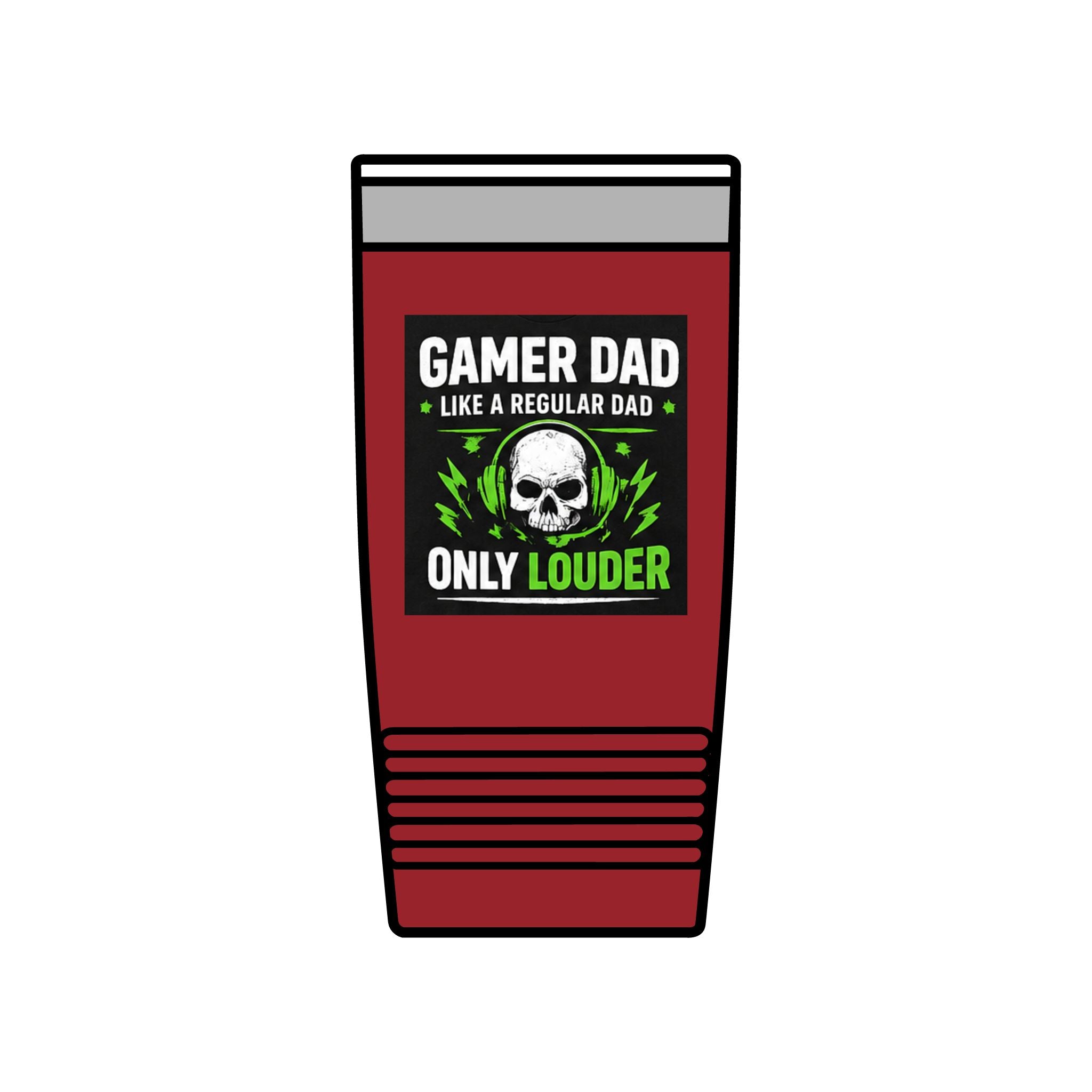 Gamer Dad Tumbler — Dad by Day, Gamer by Night