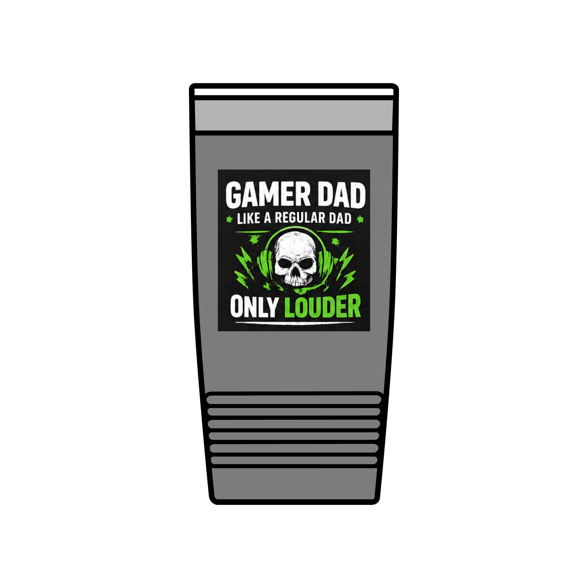 Gamer Dad Tumbler — Dad by Day, Gamer by Night