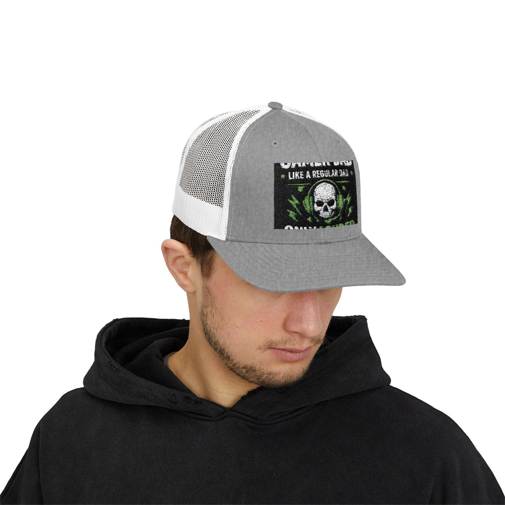Gamer Dad Snapback Trucker Cap