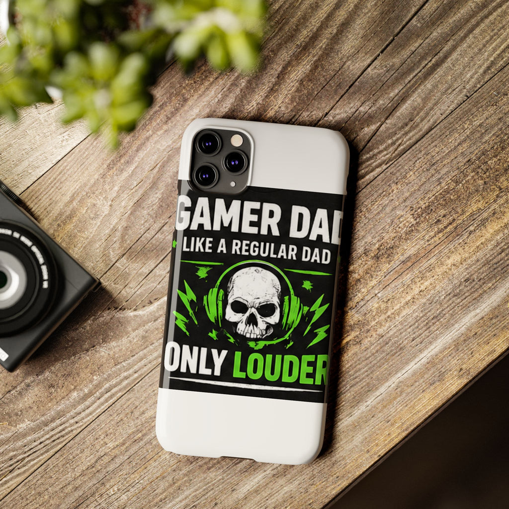 Gamer Dad Slim Phone Case
