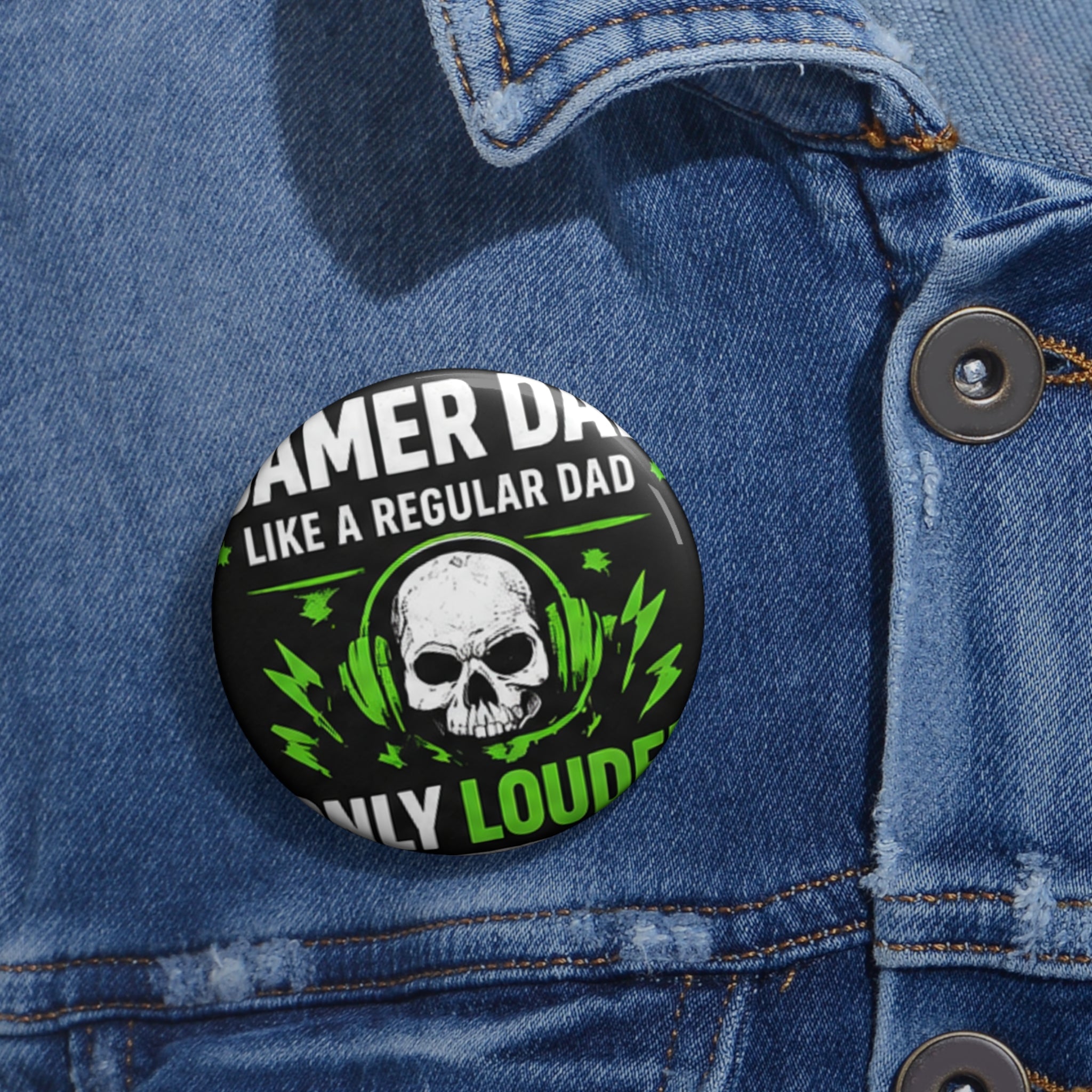 Gamer Dad Pin Set