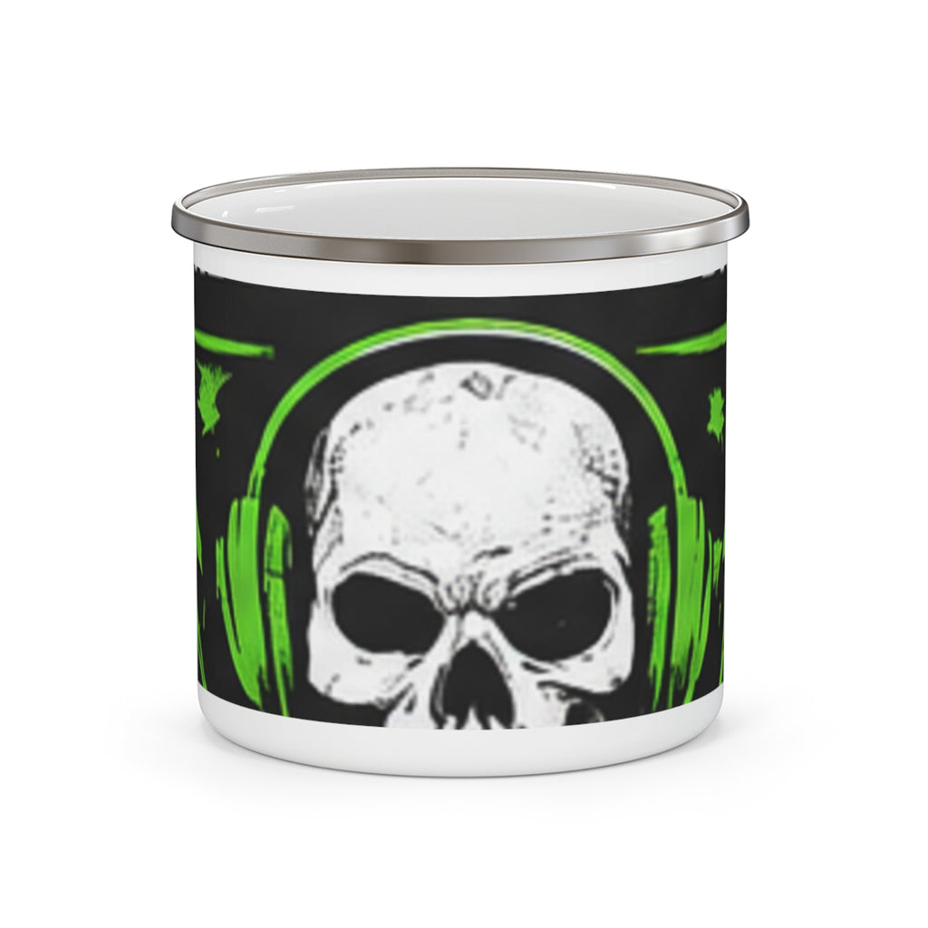 Gamer Dad Enamel Camping Mug