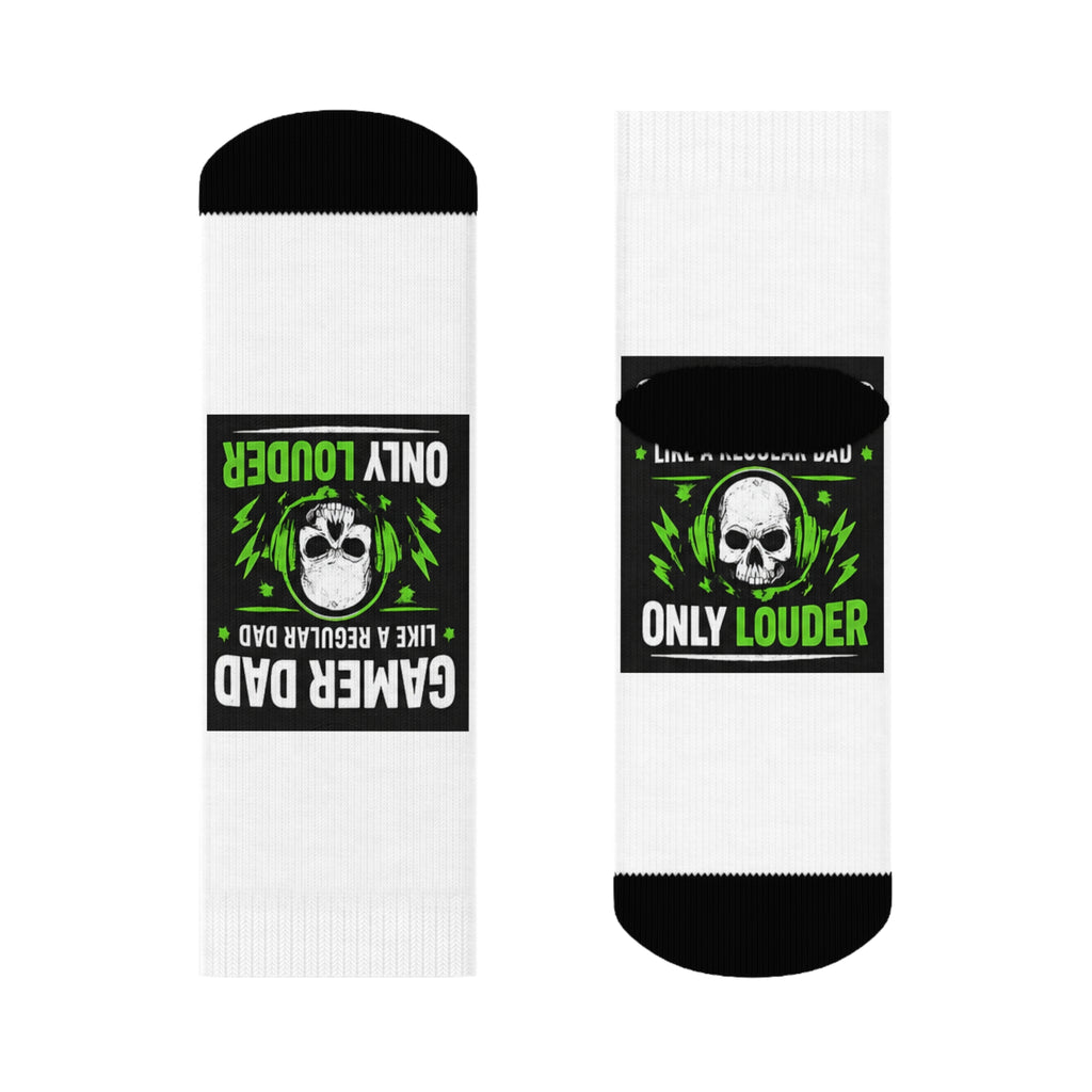 Gamer Dad Crew Socks