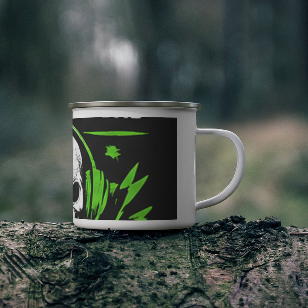 Gamer Dad Enamel Camping Mug