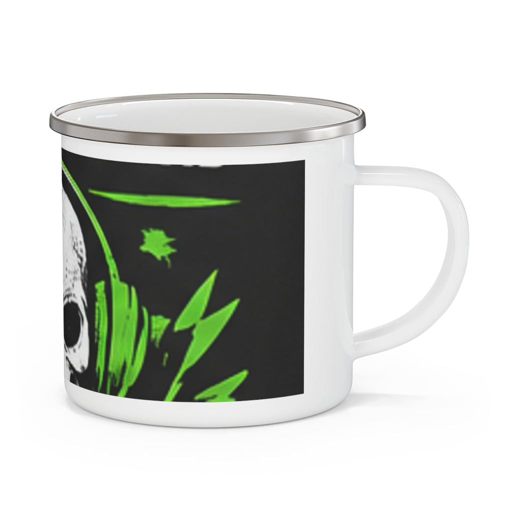 Gamer Dad Enamel Camping Mug
