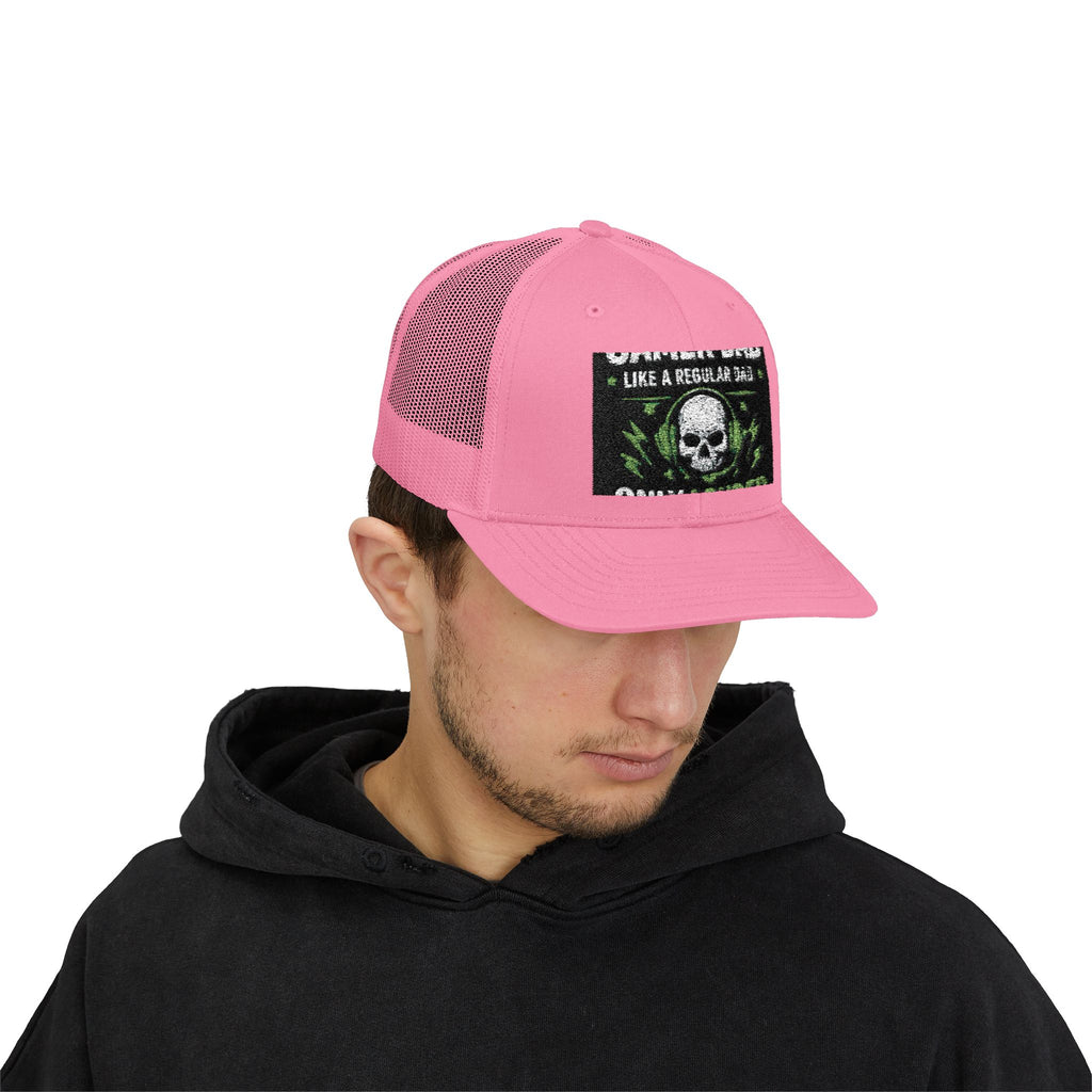 Gamer Dad Snapback Trucker Cap
