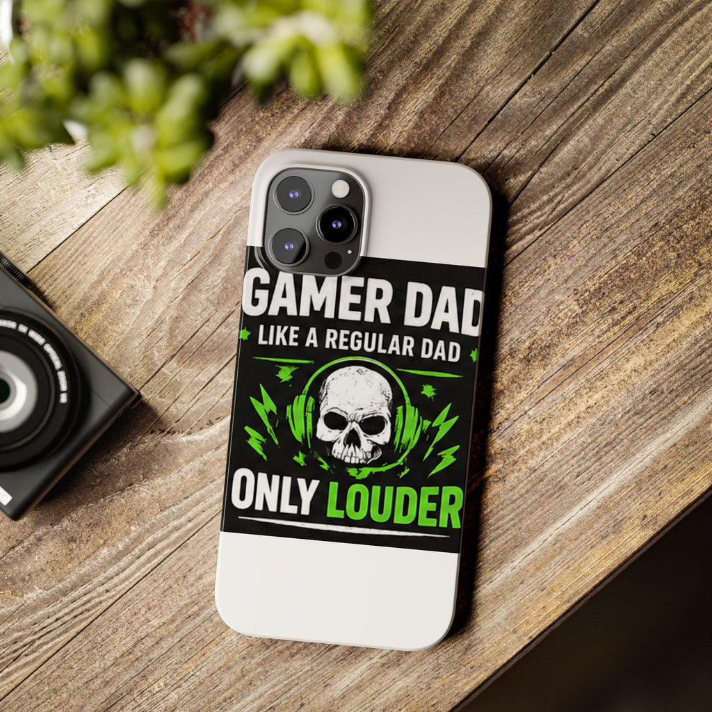 Gamer Dad Slim Phone Case
