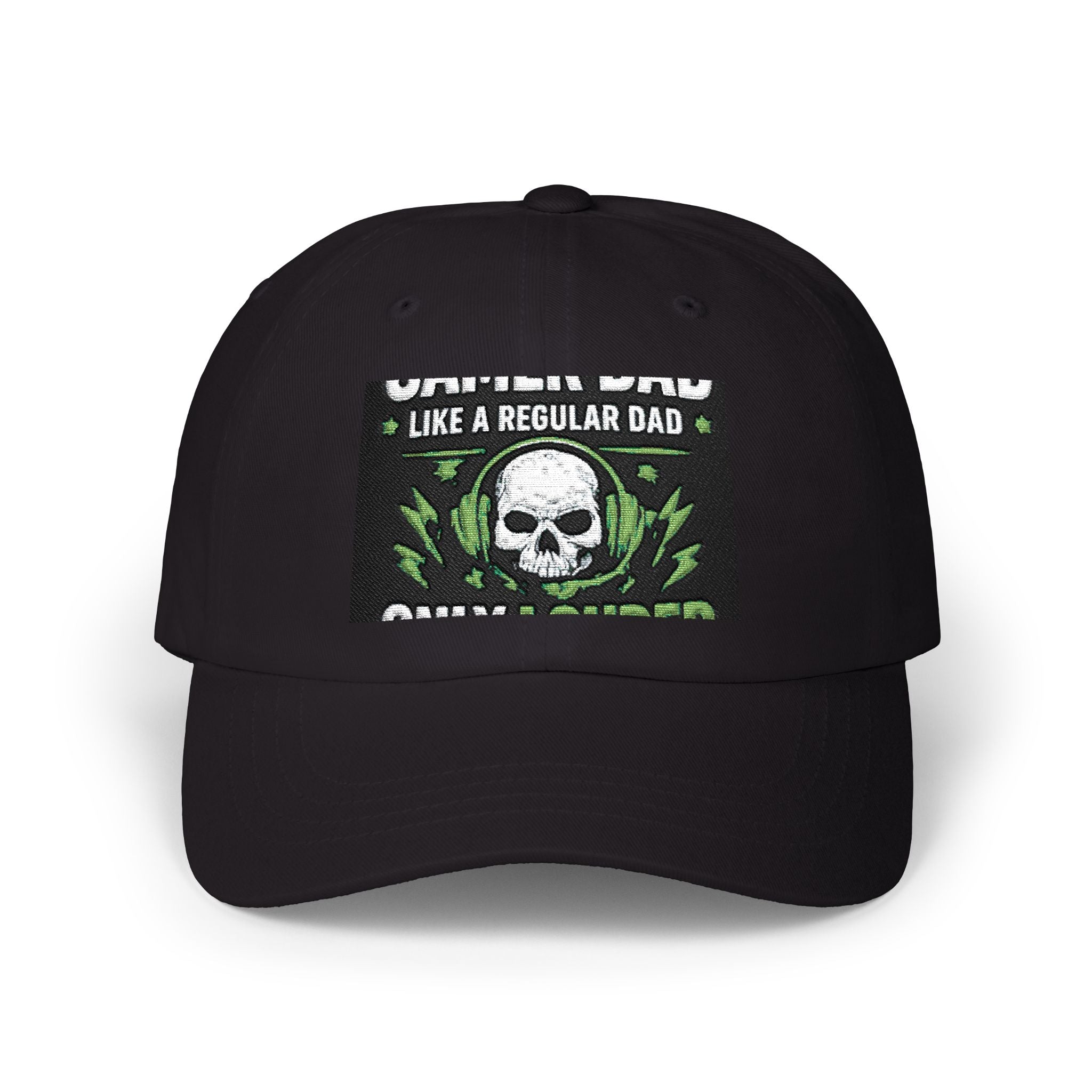 Gamer Dad Cap — "Like a Regular Dad Only Louder" Classic Dad Hat