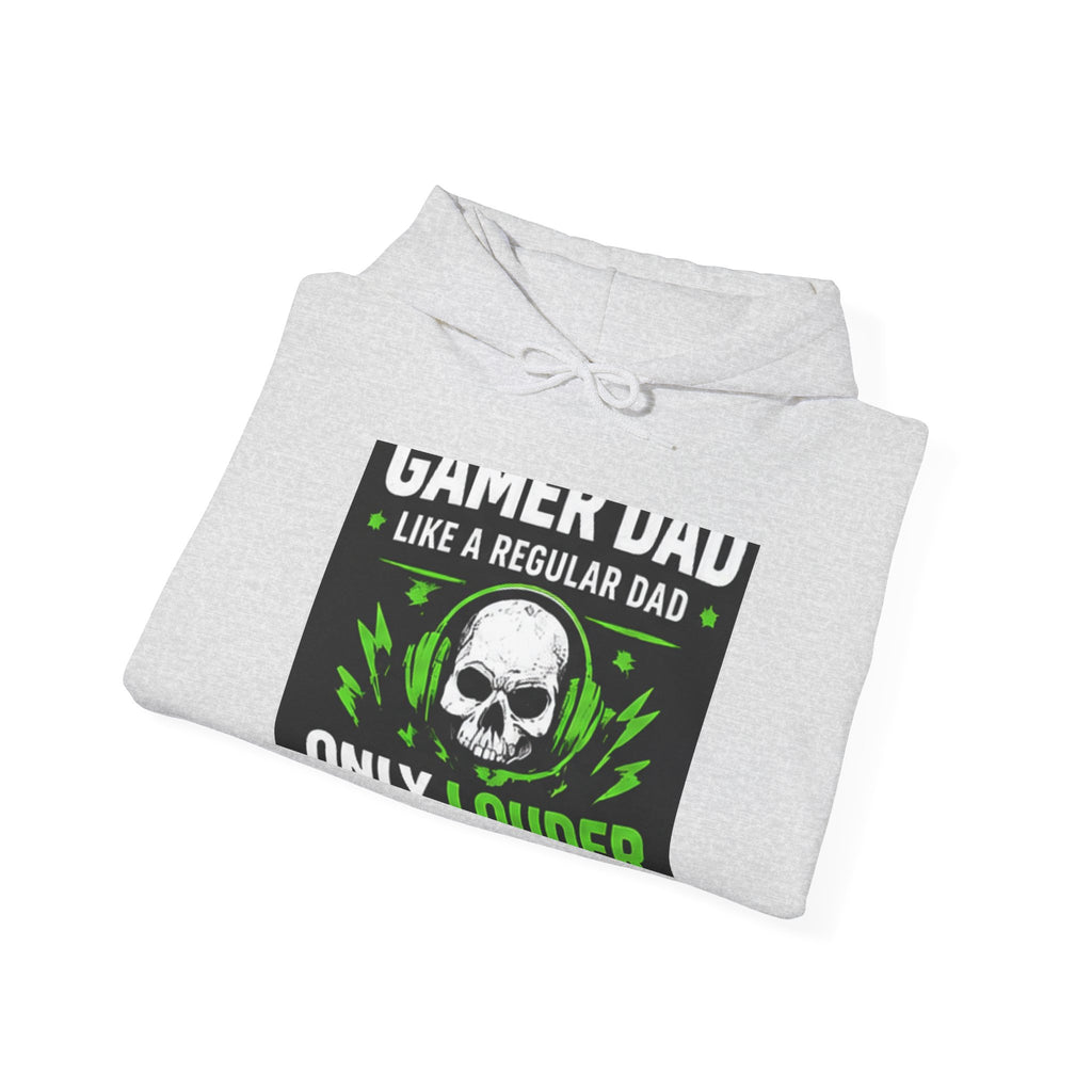 Gamer Dad Hoodie — Couch Co-Op Edition