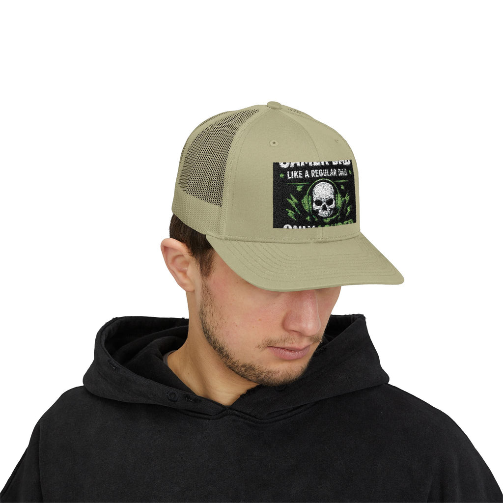 Gamer Dad Snapback Trucker Cap