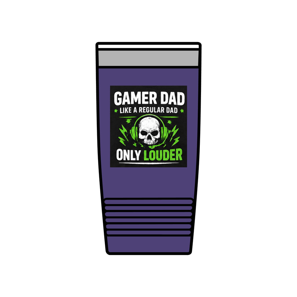 Gamer Dad Tumbler 20oz — Insulated Hydration Rig