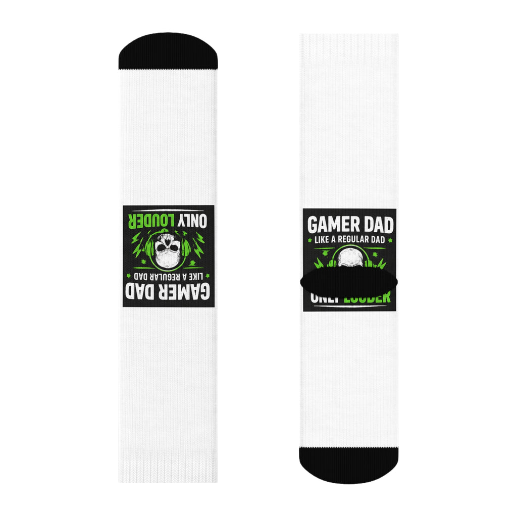 Gamer Dad Crew Socks