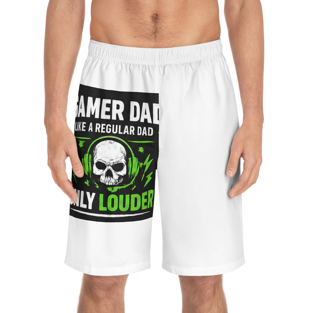 Gamer Dad Board Shorts — Operator AOP