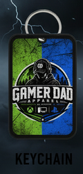 Gamer Dad Apparel Keychain – GD Dog Tag Keychain