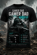 Gamer Dad Sniper Class Tee