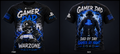 PS5 Gamer Dad Warzone T-Shirt